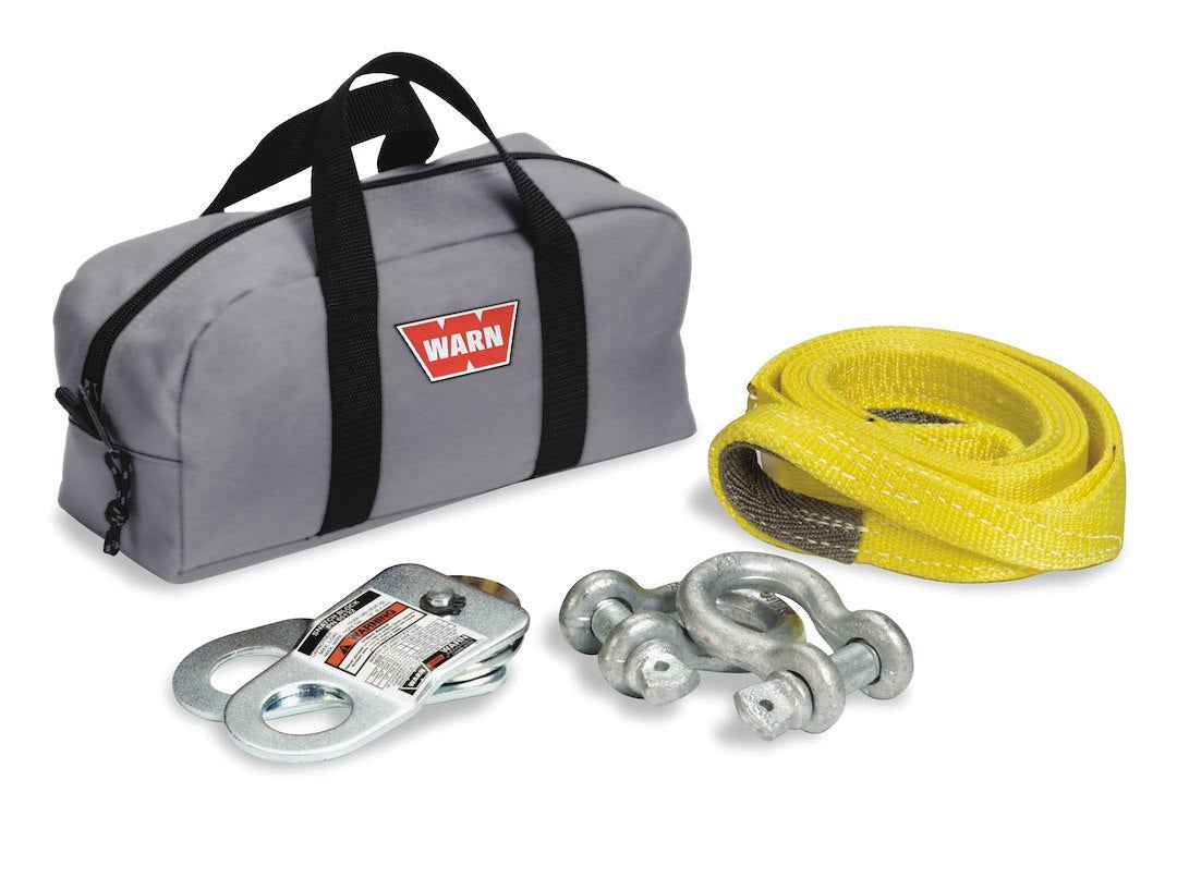 Warn Winch Rigging Kit with Gray Storage Bag – 70792