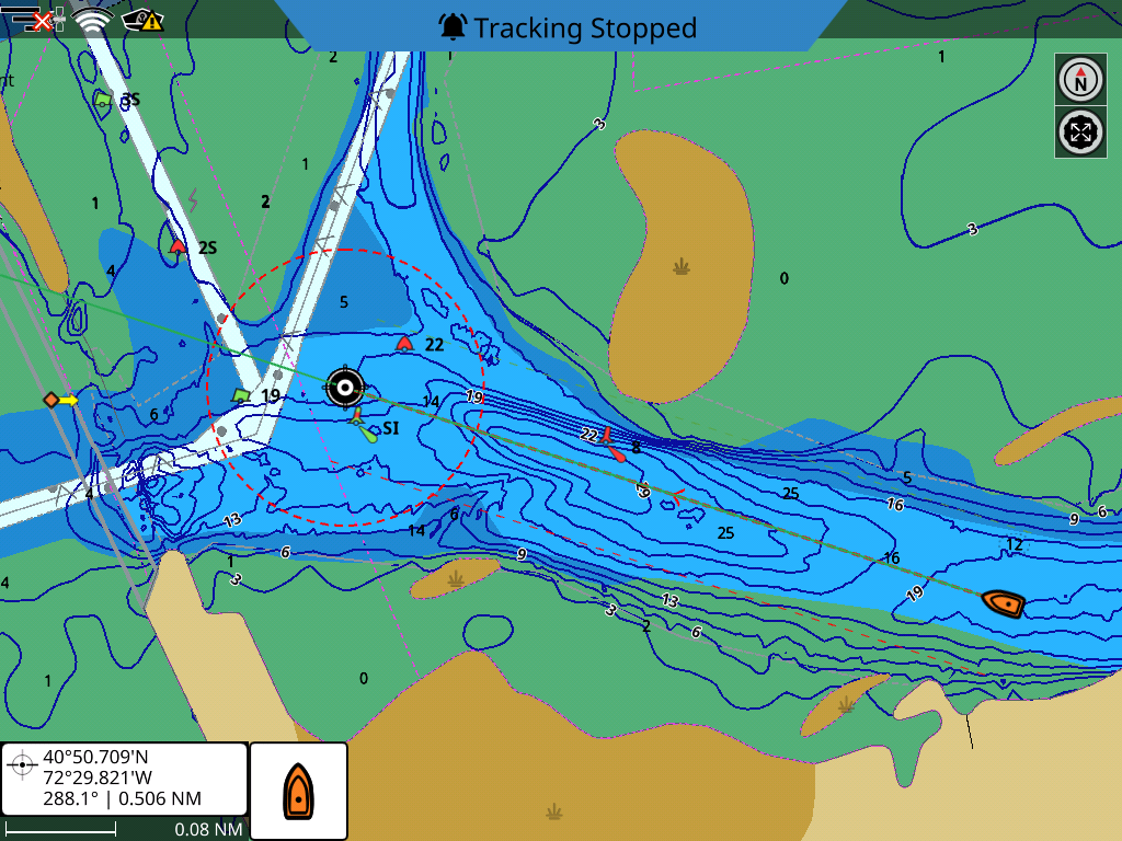 Si-Tex Navpro12us Chart-Plotting Display