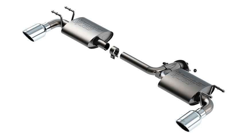 Borla 11970 Mazda3 S-Type Split-Rear Axle-Back