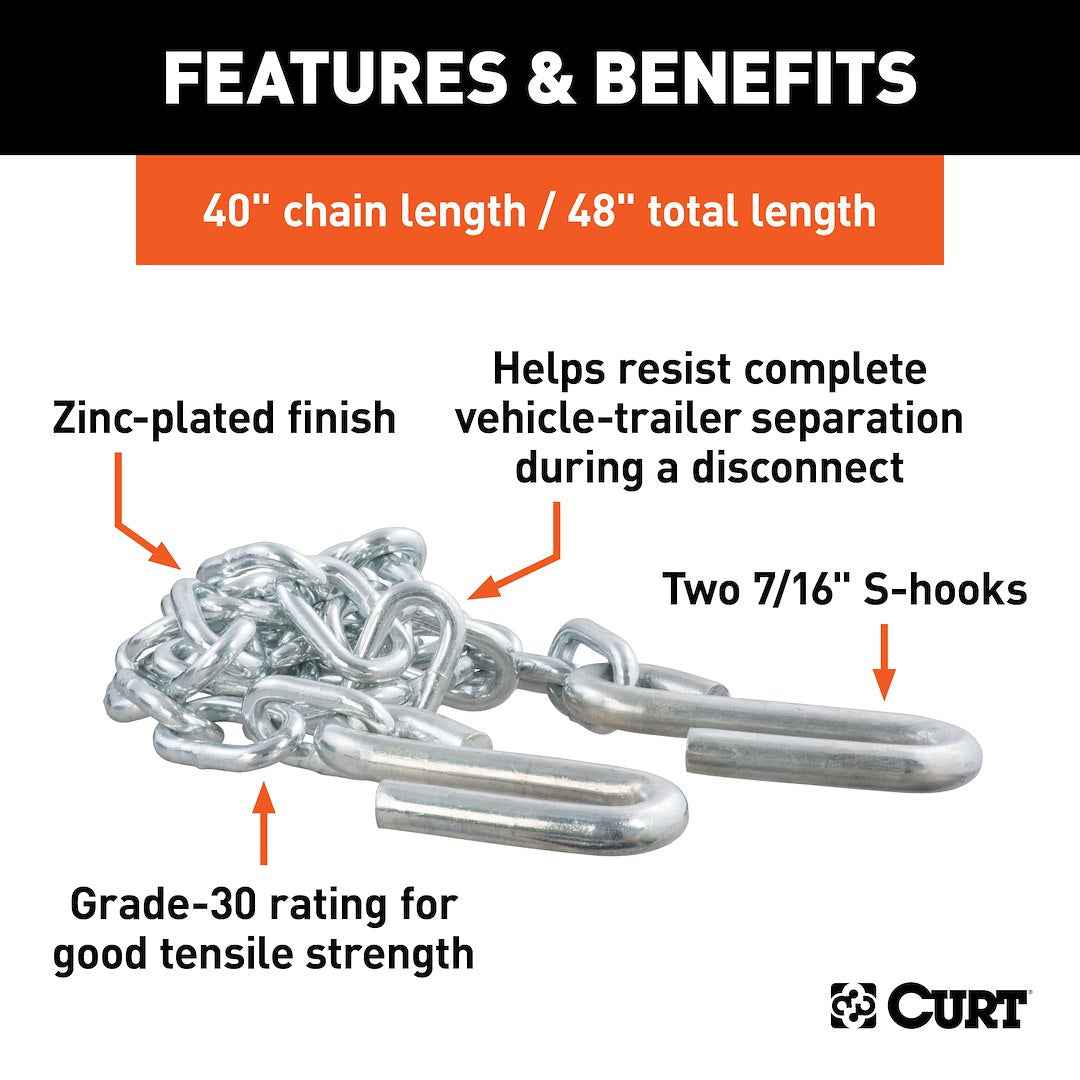CURT Trailer Safety Chain – 80031