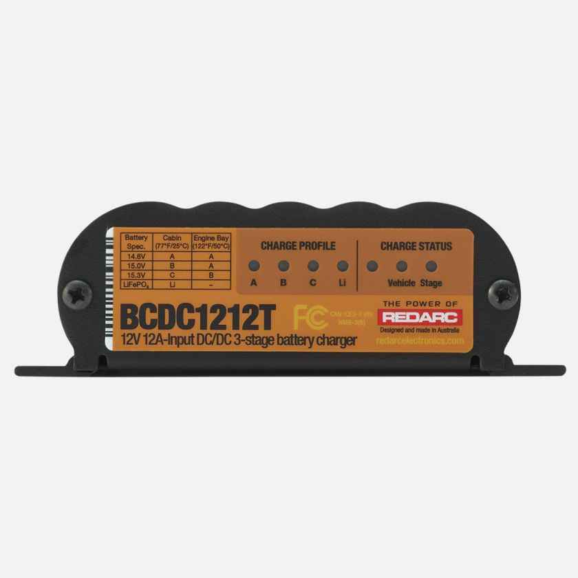Redarc 12V 12A DC-DC Battery Charger – BCDC1212T