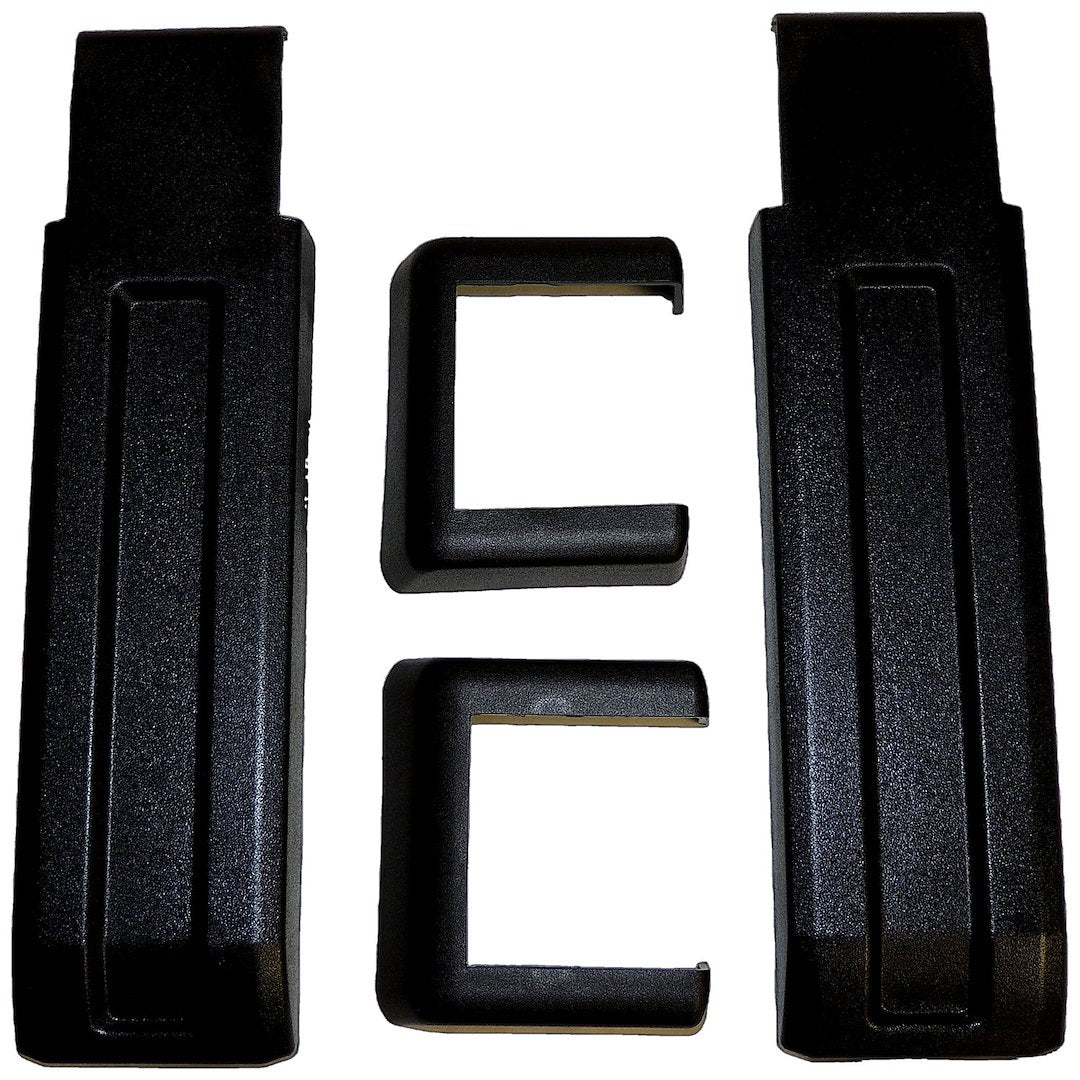 Crown Automotive 55397091K Two-Piece Black Tailgate Hinge Cover Kit - image 2