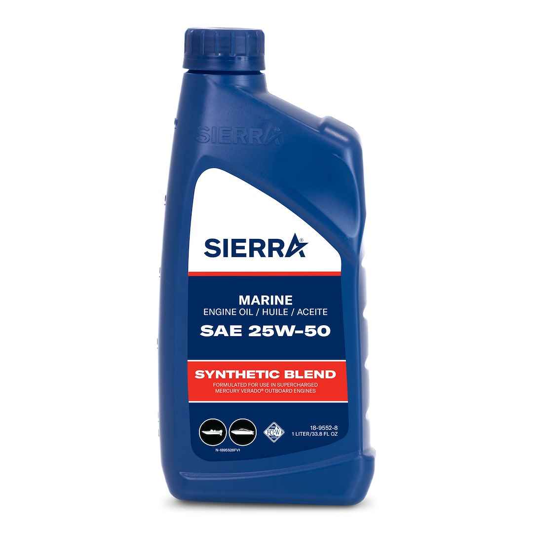 Sierra Marine 1895528 25W-50 Heavy-Duty Marine Oil, 1-Liter
