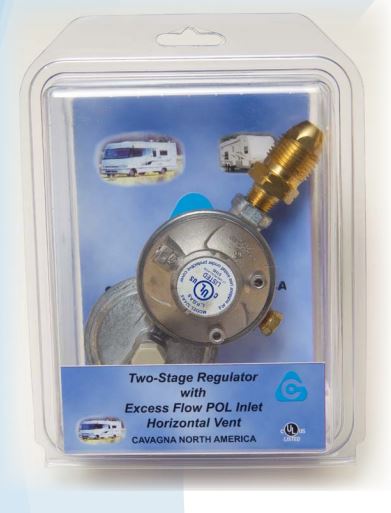 Cavagna Group 52-A-490-0021 Propane Regulator - Horizontal Mount