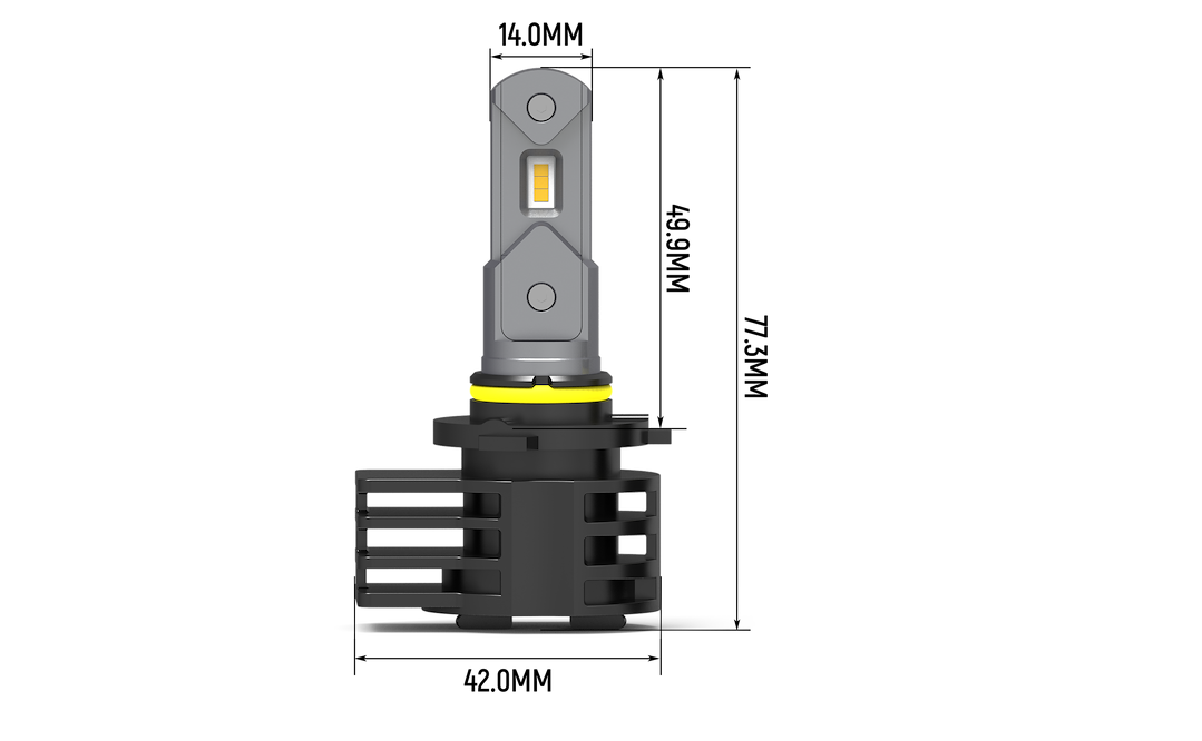 ARC Lighting 21951 Concept 9005 LED Headlight Pair, 6500K