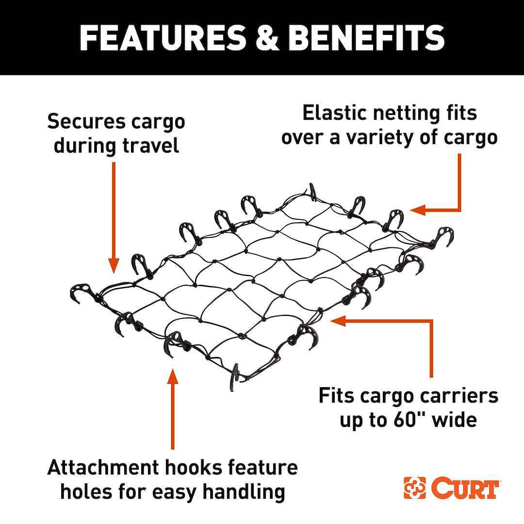 CURT Exterior Cargo Net – 18223