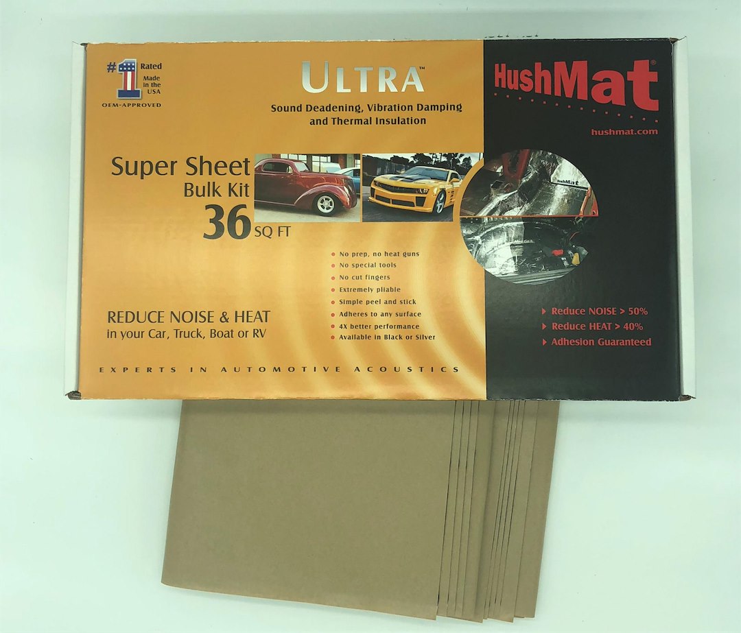 Hushmat 10801 Super Sheet Bulk Acoustic Insulation Kit