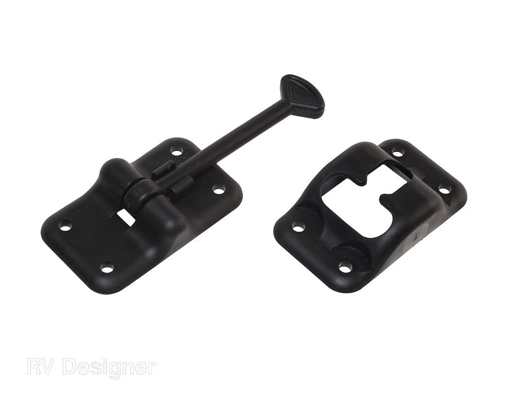 RV Designer Door Catch (E232) – Length: 3-1/2 Inch