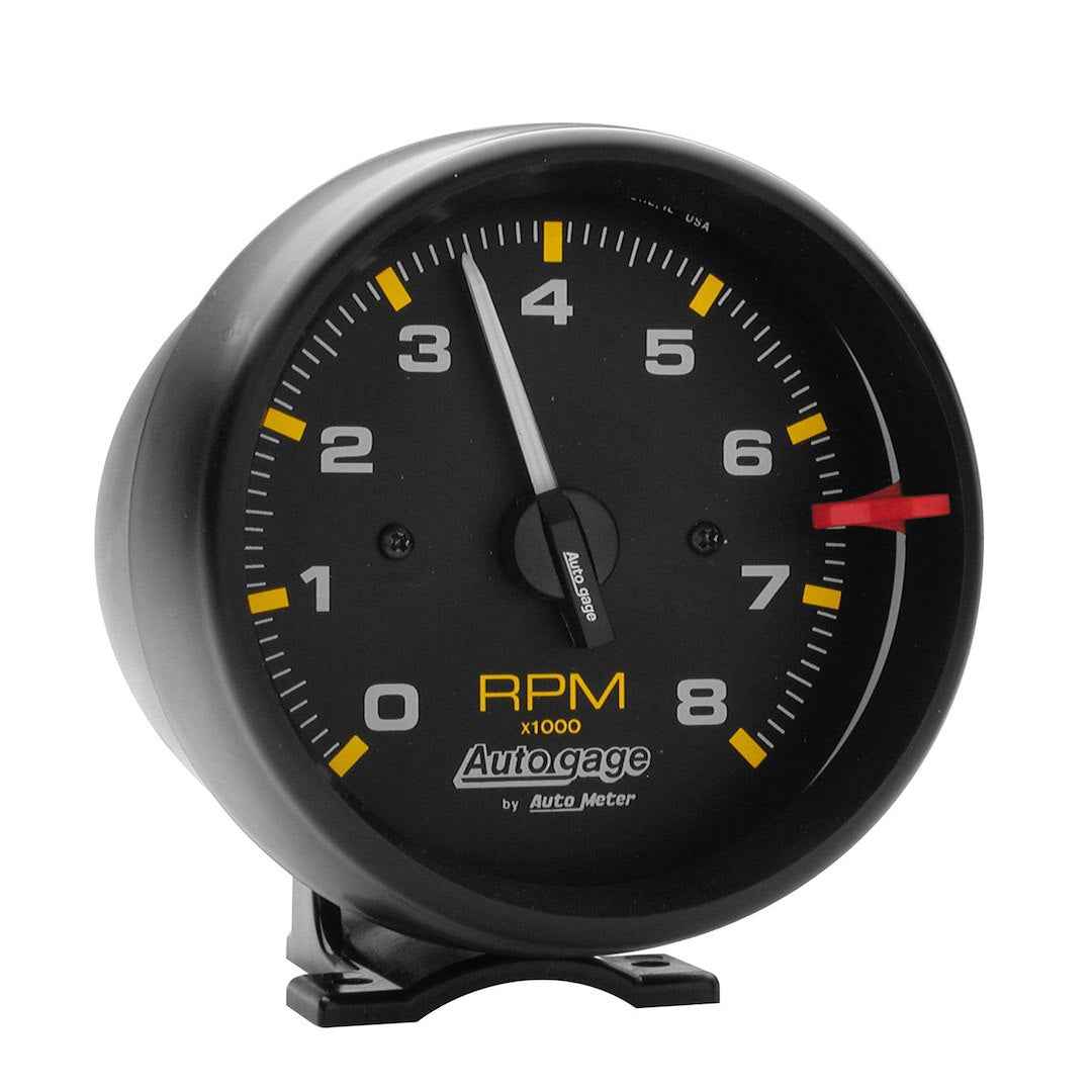 AutoMeter 2300 Black Auto Gage Pedestal Tachometer, 8,000 RPM - image 1