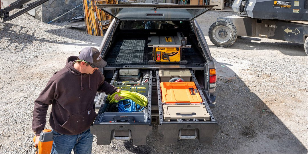 Decked XT6 Toyota Tundra Locking Cargo Drawer Storage
