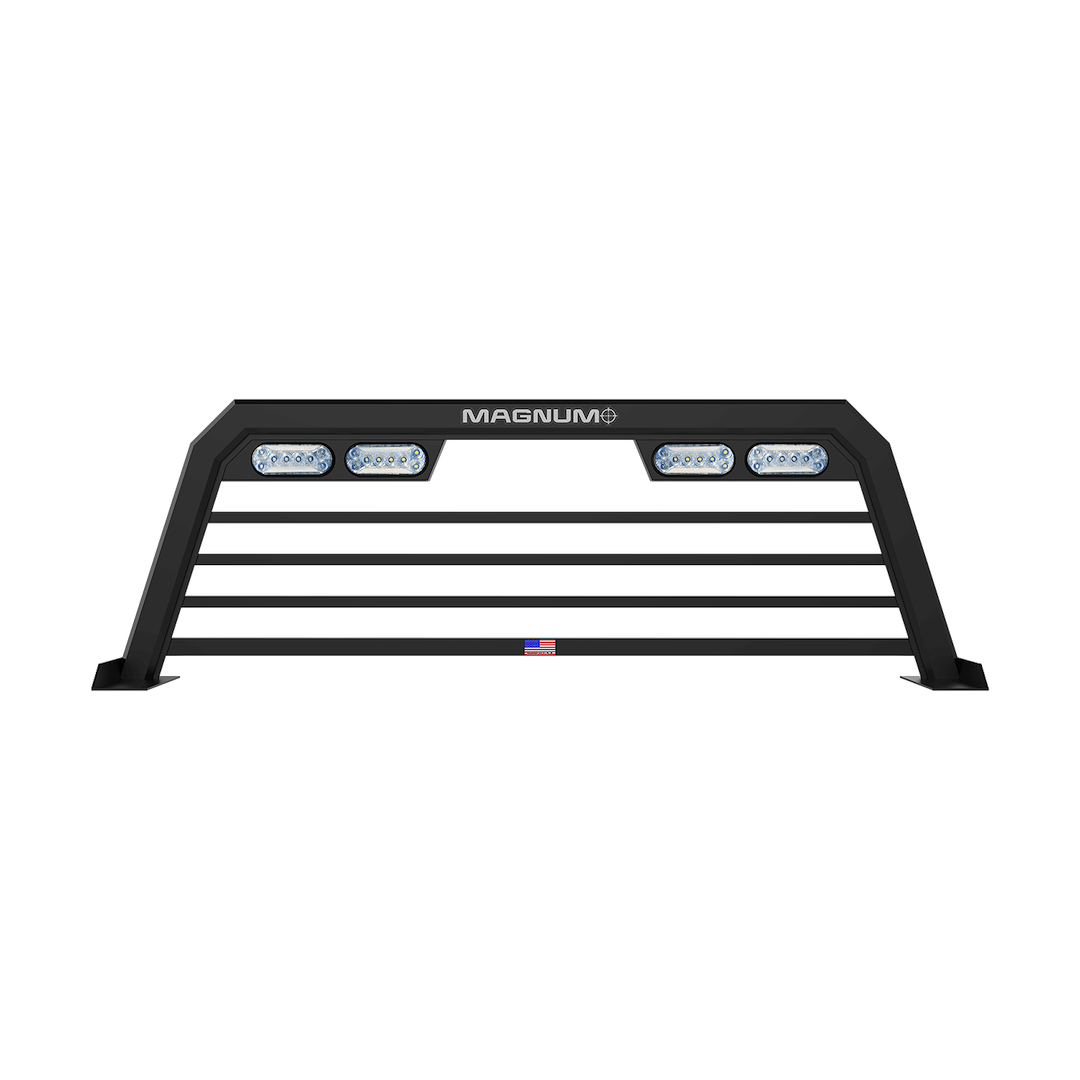 Magnum 420LPBRE2NB Low Pro Aluminum Headache Rack