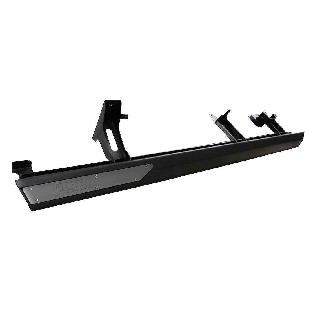 ARB 4480010 Black Steel Flat Rock Sliders for Select Ford Bronco