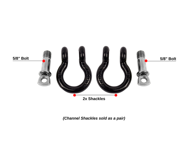 Bulletproof Hitches Smallshackle Trailer Safety Chain Anchor - image 5