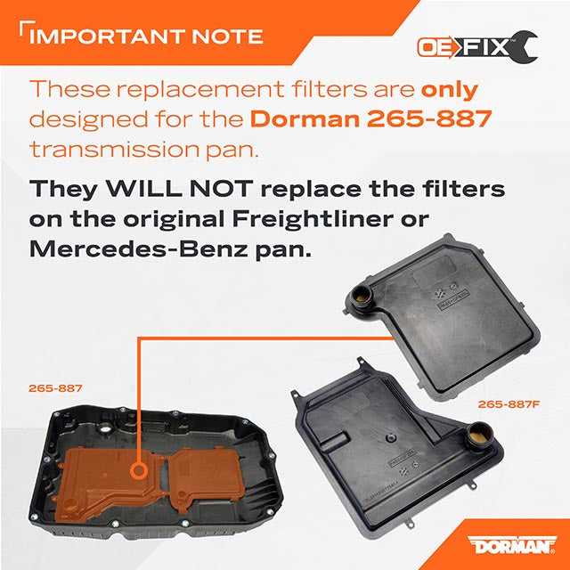 Dorman 265887F Automatic Transmission Service Filter - image 7