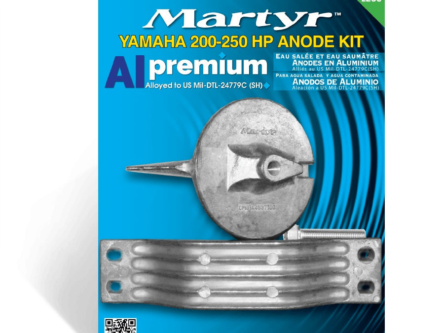 Martyr Anodes Cmy200250kita Marine Anode Kit
