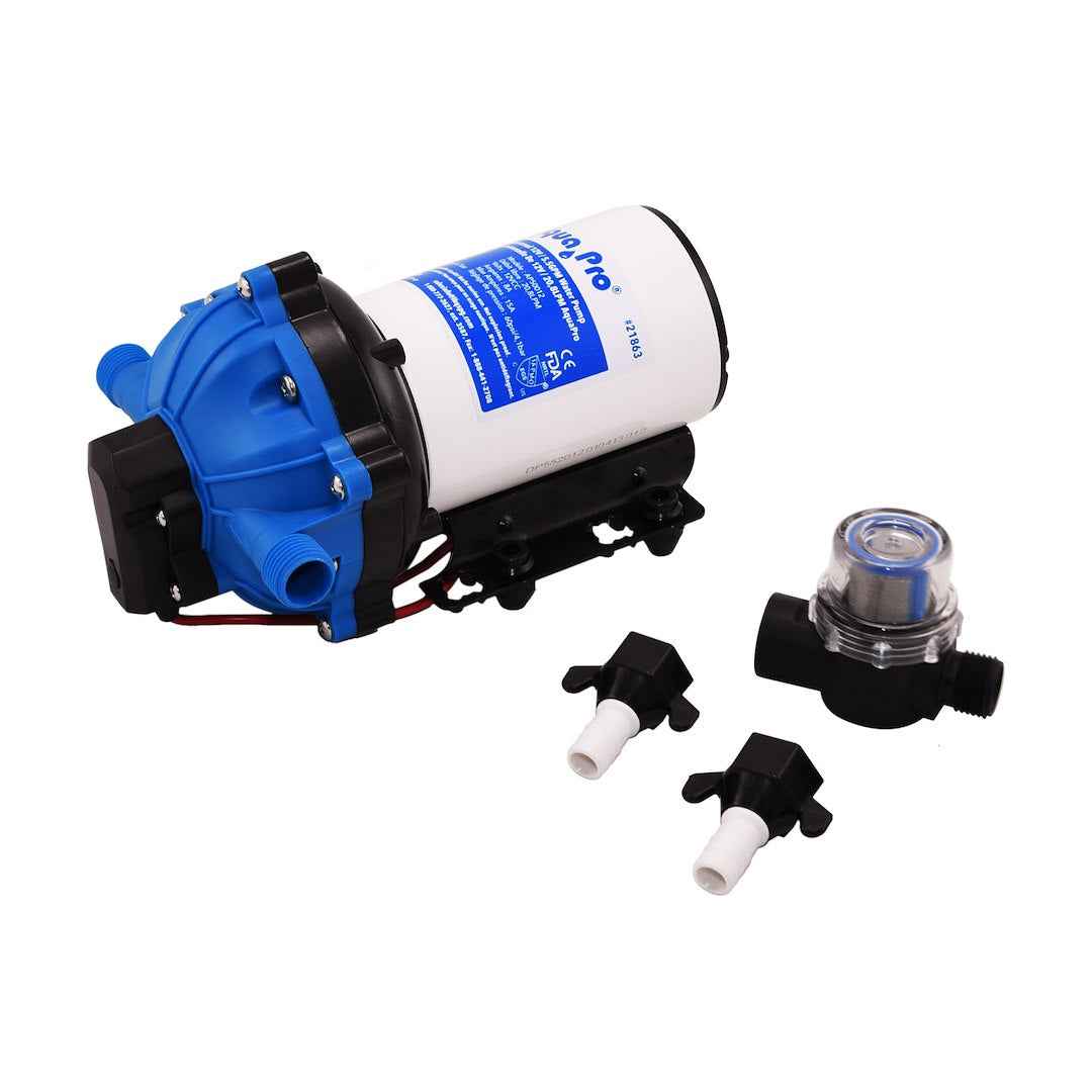 Aqua Pro Fresh Water Pump - 12V DC, 5.5 GPM, 60 PSI – 21863