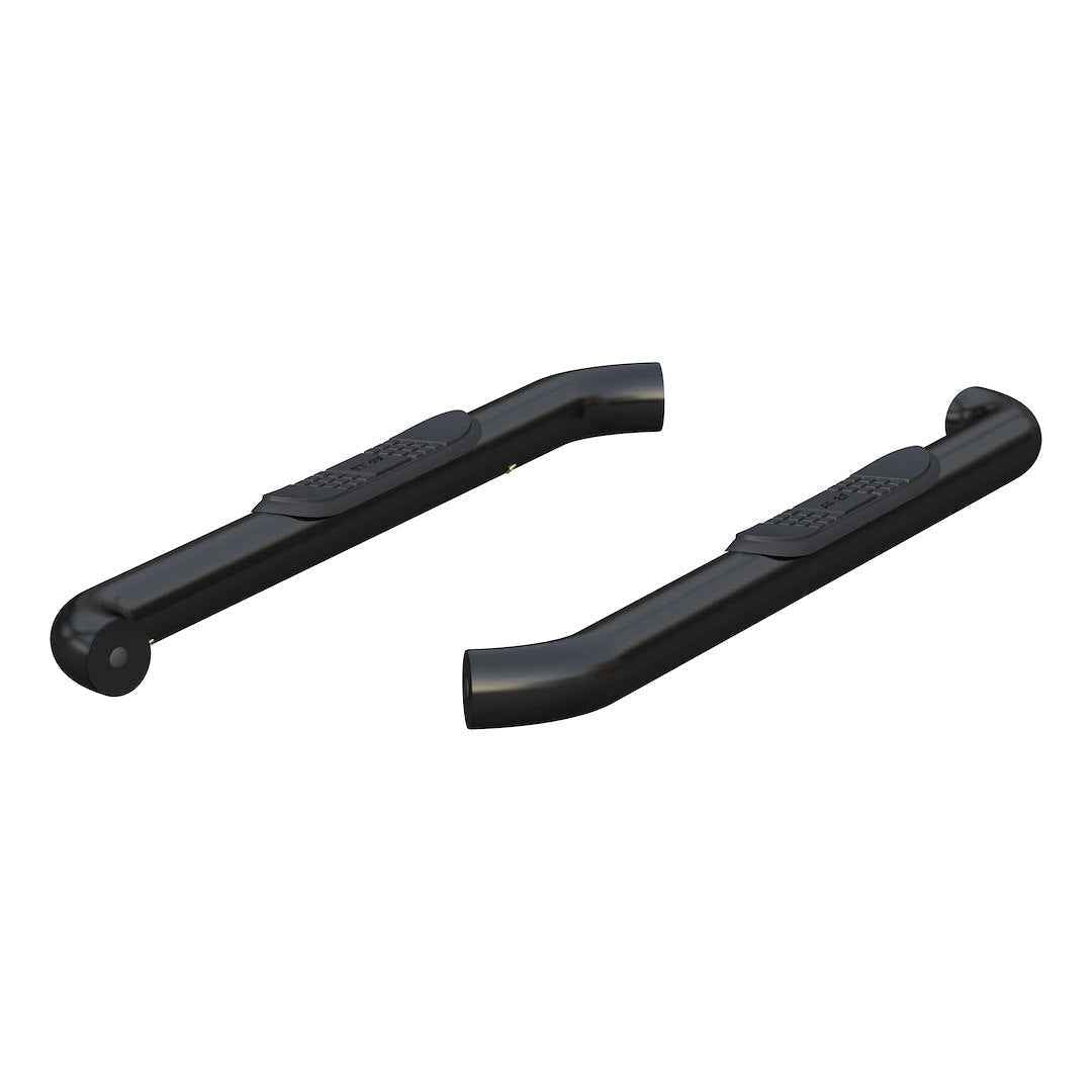 Aries 203045 Standard Cab Black 3-Inch Steel Side Steps