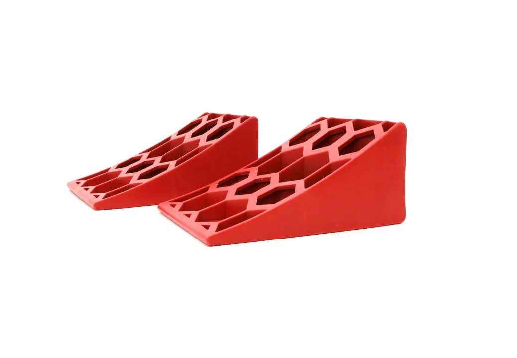 Weigh Safe Orange Trailer Wheel Chocks - Set of 2 – WS-WCS