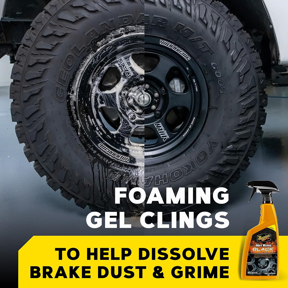 Meguiar's G230524 Hot Rims Cleaner for Black Wheels