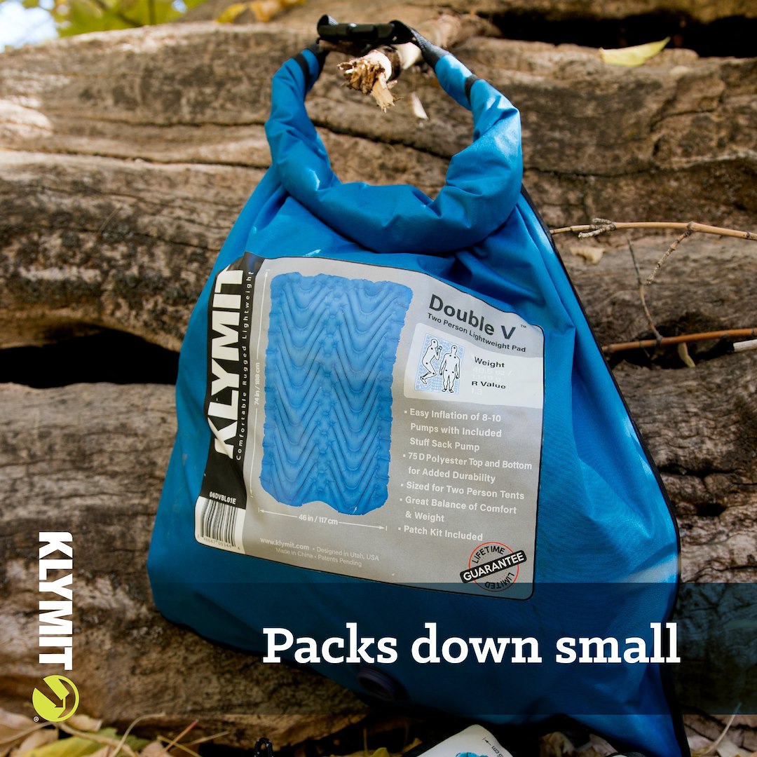 Klymit 06dvbl02e Static-Series Sleeping Pad