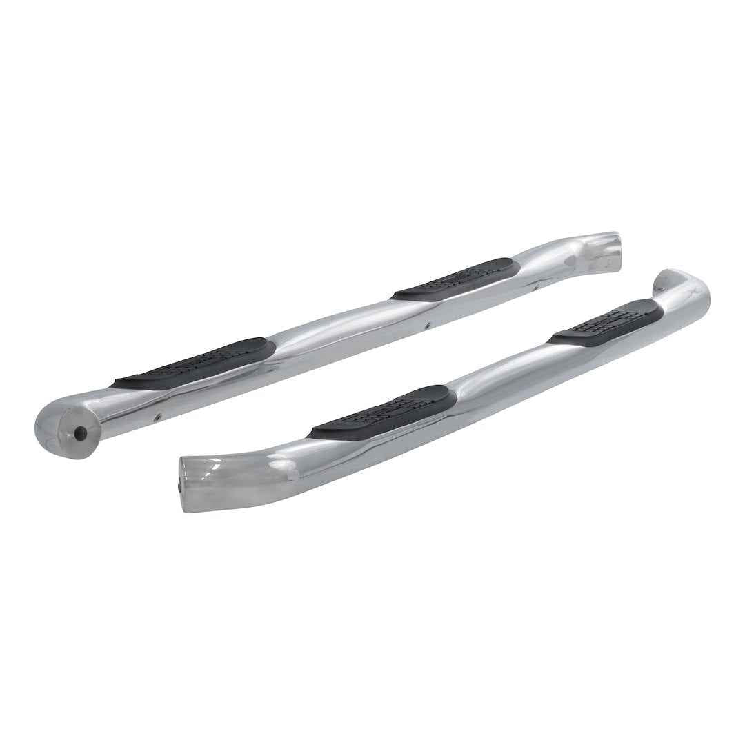 Aries 203043-2 Polished 3-Inch Round Stainless Side Steps