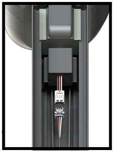 Lippert V000437896 Black 69-Inch Solera Smart Arm Electric Set