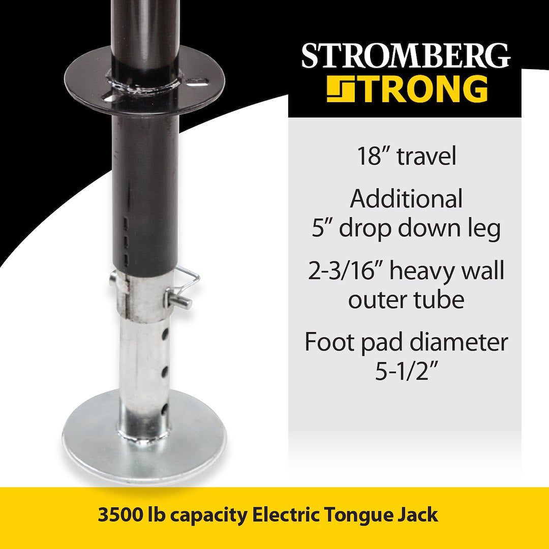Stromberg Carlson Jet-3755 Trailer Tongue Jack - image 3