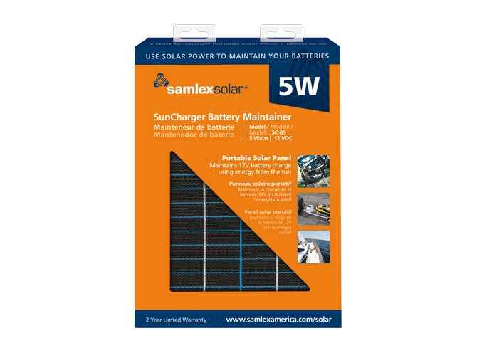 Samlex America Solar Battery Maintainer - 0.30A – SC-05