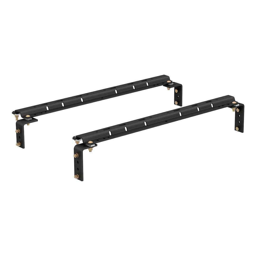 CURT 25K 5th-Wheel Base Rails - Carbide Black – 16200