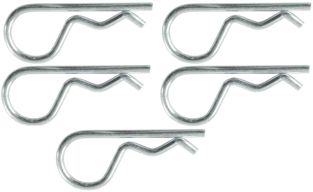 JR Products 0301355 1-5/8-Inch Chrome Hitch Retainer Clips