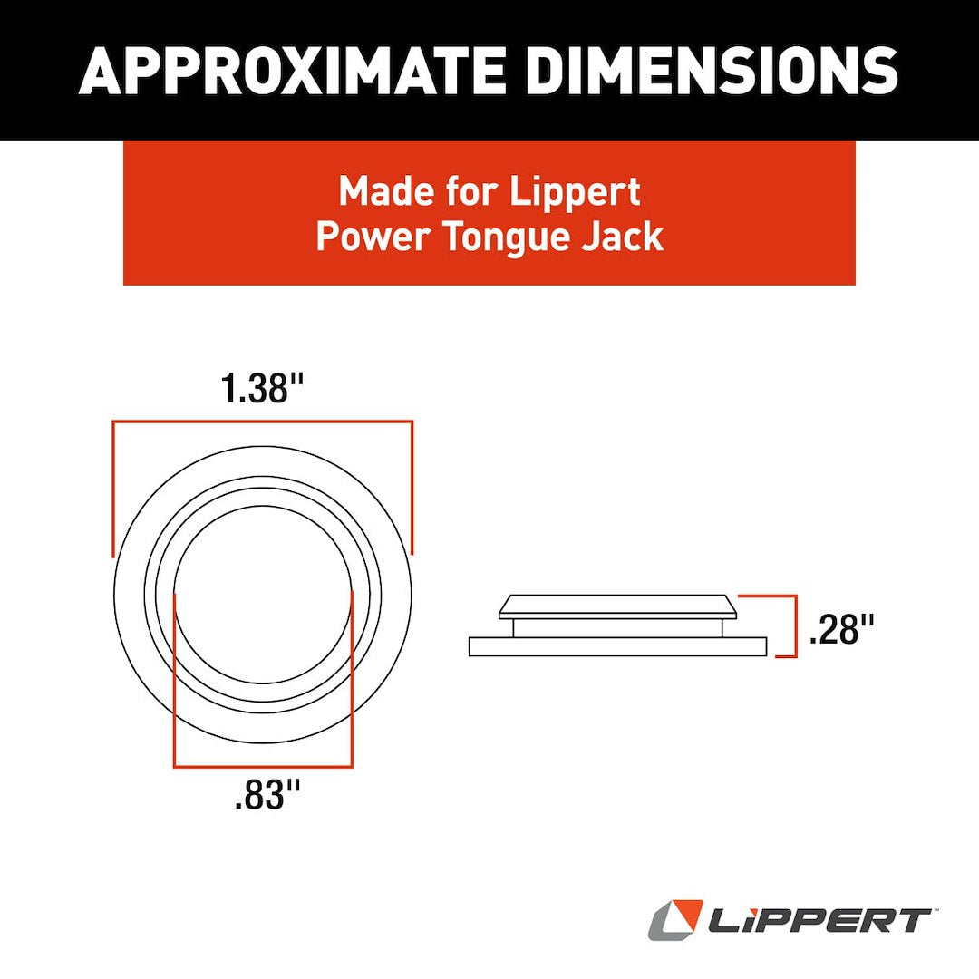 Lippert Components 225875 Trailer Tongue Jack Plug - image 4