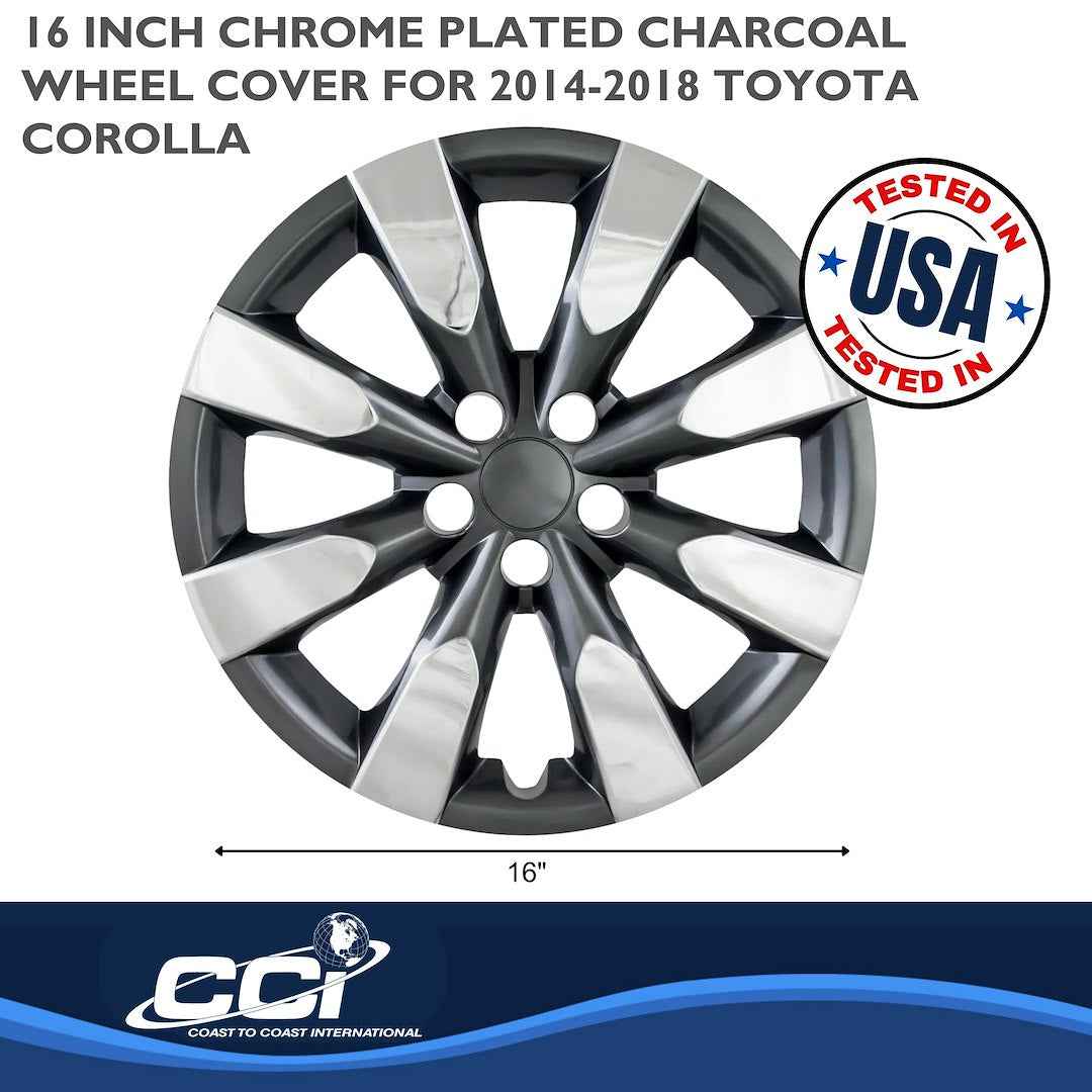 Coast To Coast 51316CC Corolla 16-Inch Two-Tone Trim Set