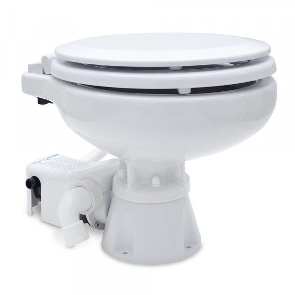Albin 07-02-008 Compact Low Electric Marine Toilet, 12V - image 2