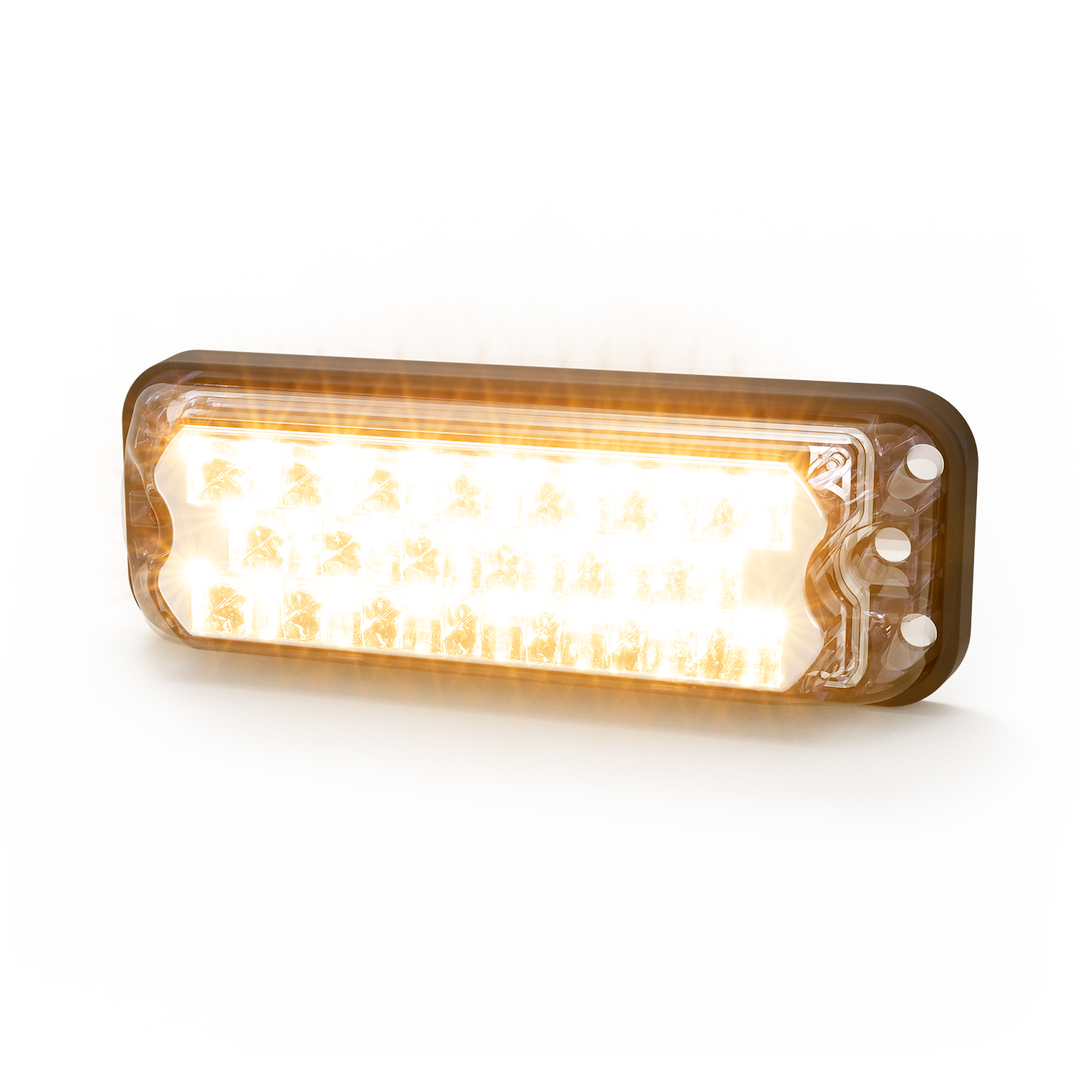 Ecco Elect 3811A Surface-Mount Amber Directional Mini Bar