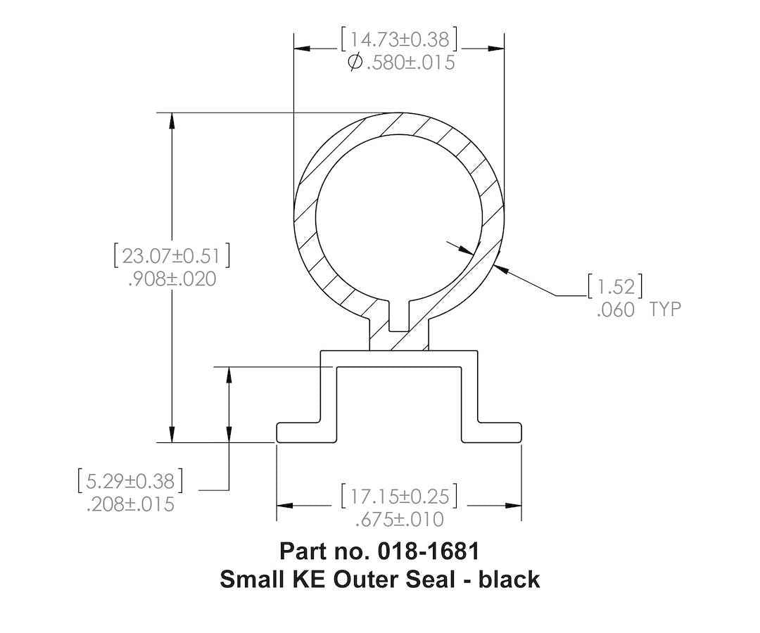 Ap Products 018-1681-35 Slide Out Seal - image 2