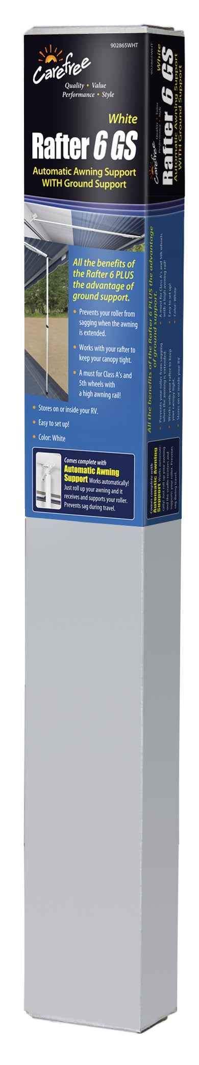 Carefree RV Awning Rafter Arm - Rafter VI – 902865WHT