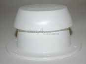 Heng's Industries Colonial White Sewer Roof Vent with Twist-Lock Cap – 10002