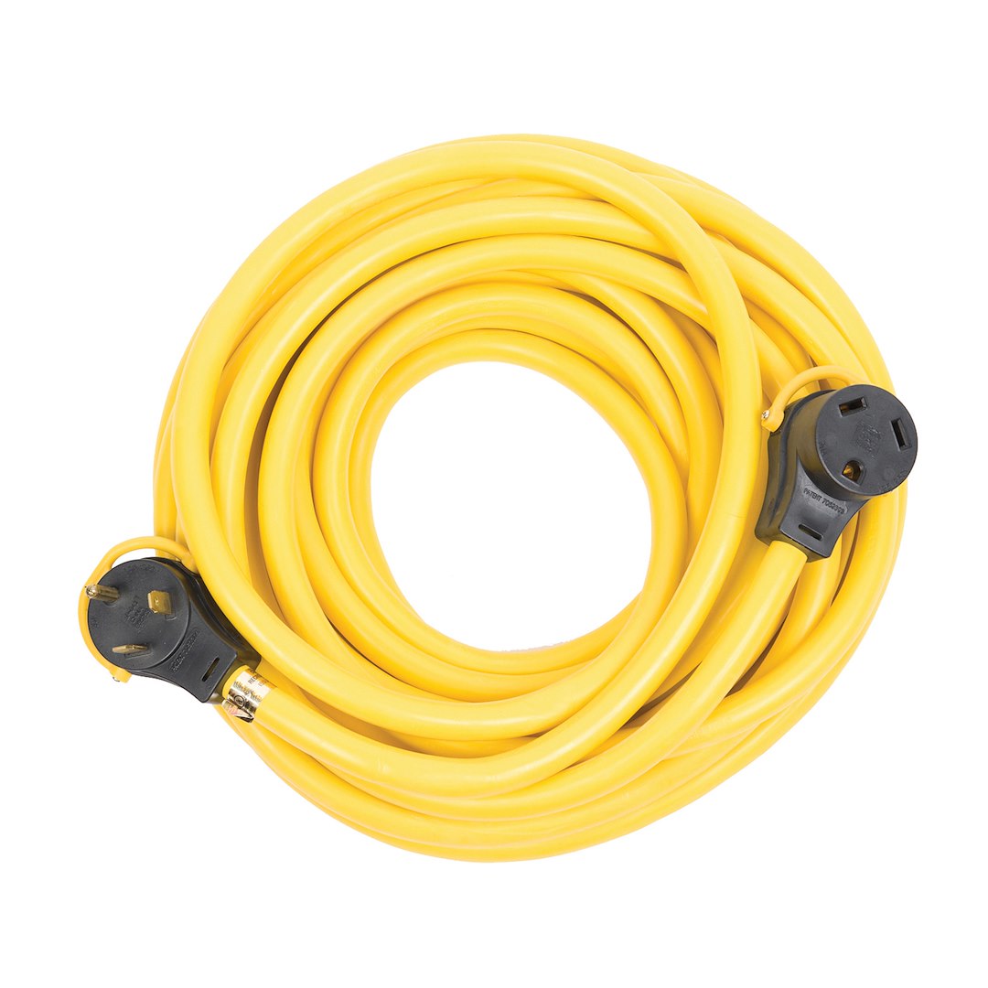 Arcon 11534 RV Extension Cord – 30A, 50 ft, Yellow