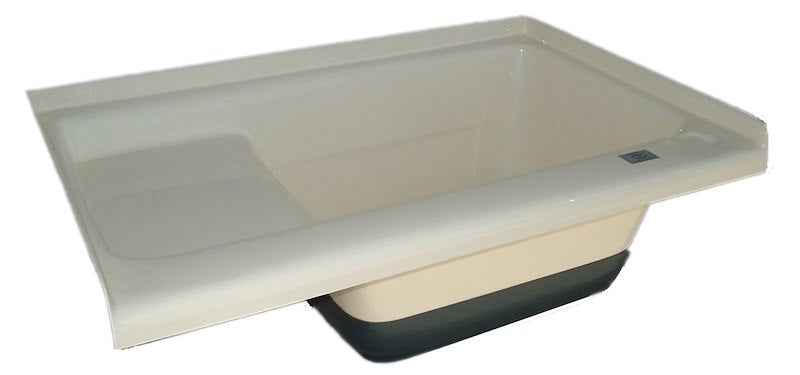 Icon 00476 TU500 36" x 24" RV Sit-In Step Bathtub, Right-Hand Drain – image 1