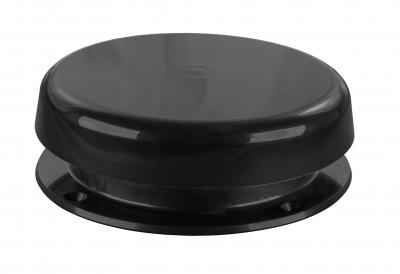 JR Products 0229115 Black Low-Profile Sewer Vent Cover