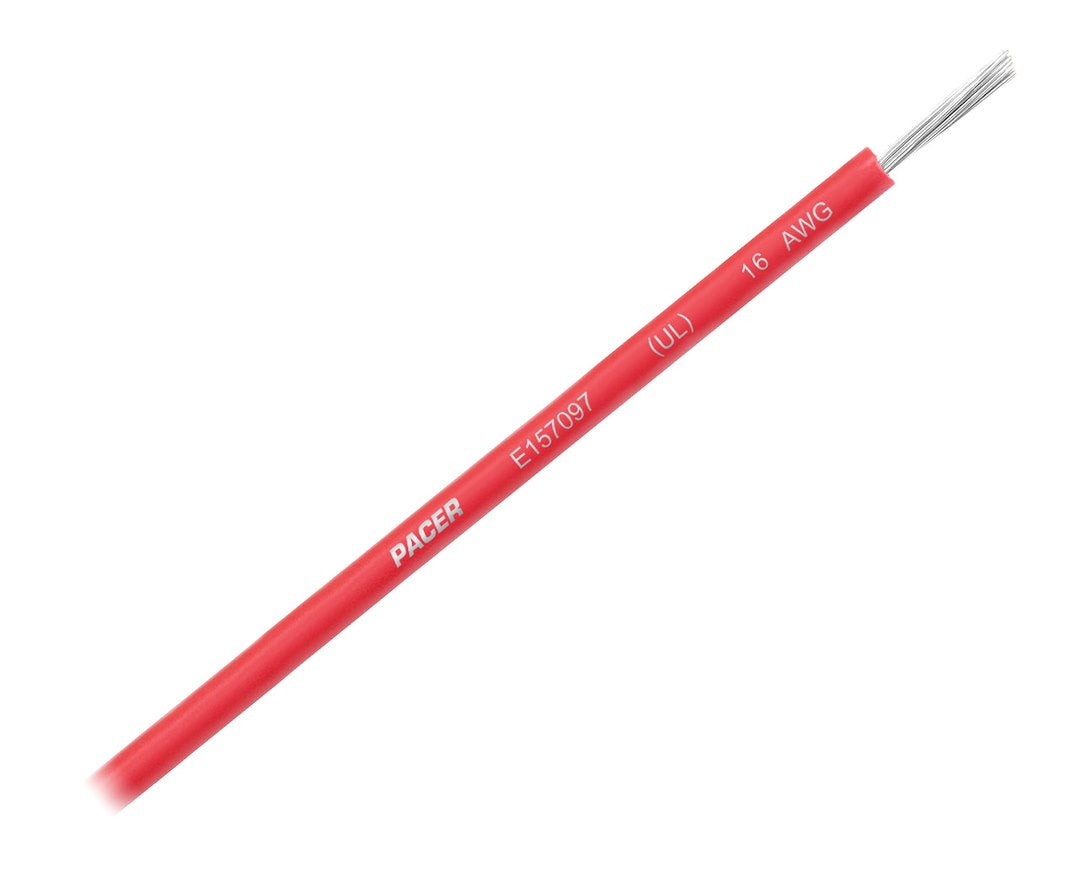 Pacer Marine Wul16rd-100 Insulated Marine Wiring