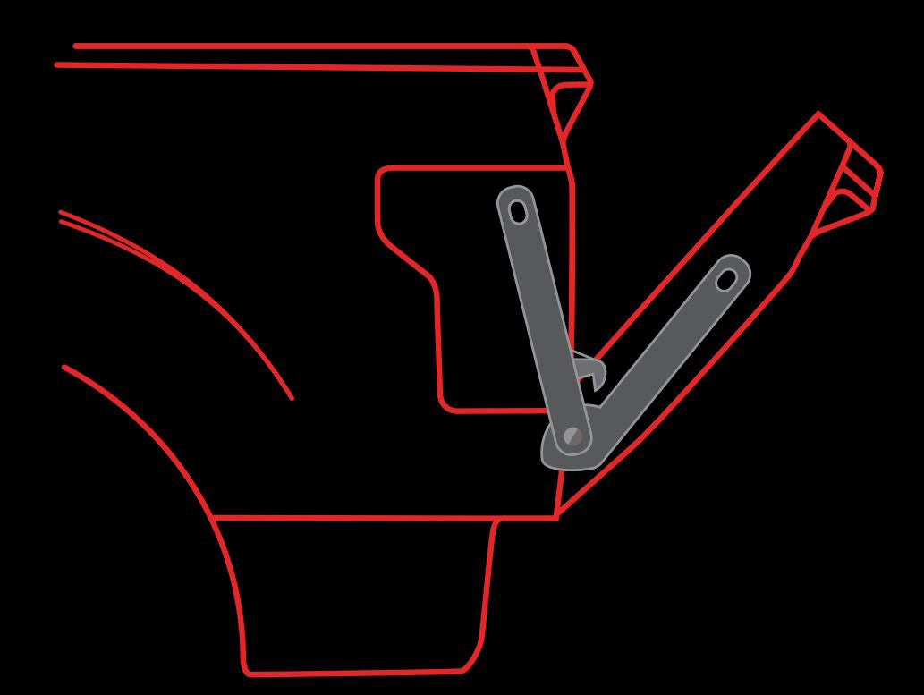 Gate King 231518 Eight-Position Tailgate Supports for F-150 - image 6