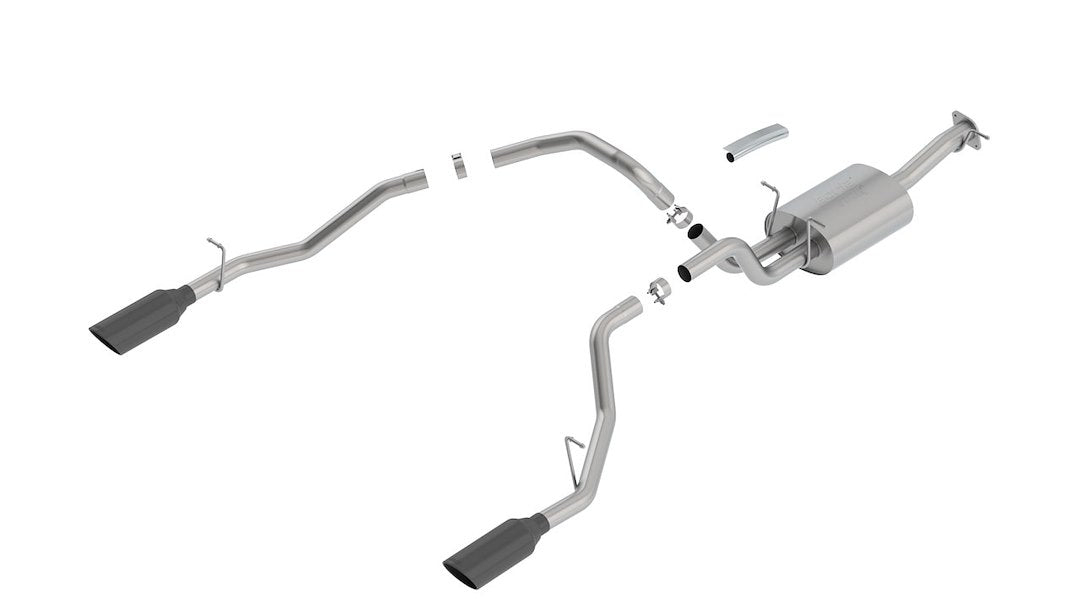 Borla 140753BC Ram Crew Cab ATAK Dual-Rear Cat-Back - image 1