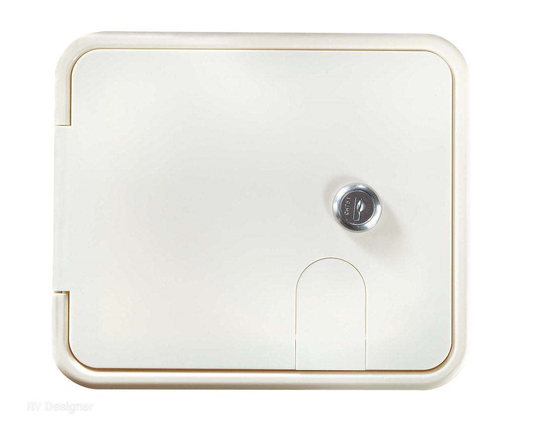 RV Designer Electrical Cord Hatch - 7.6 in – B150
