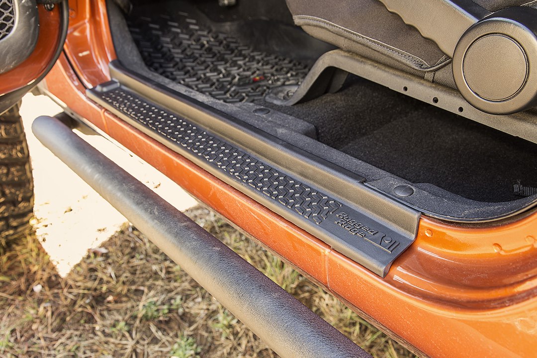 Rugged Ridge 11216.20 Door Sill Entry Protection Kit