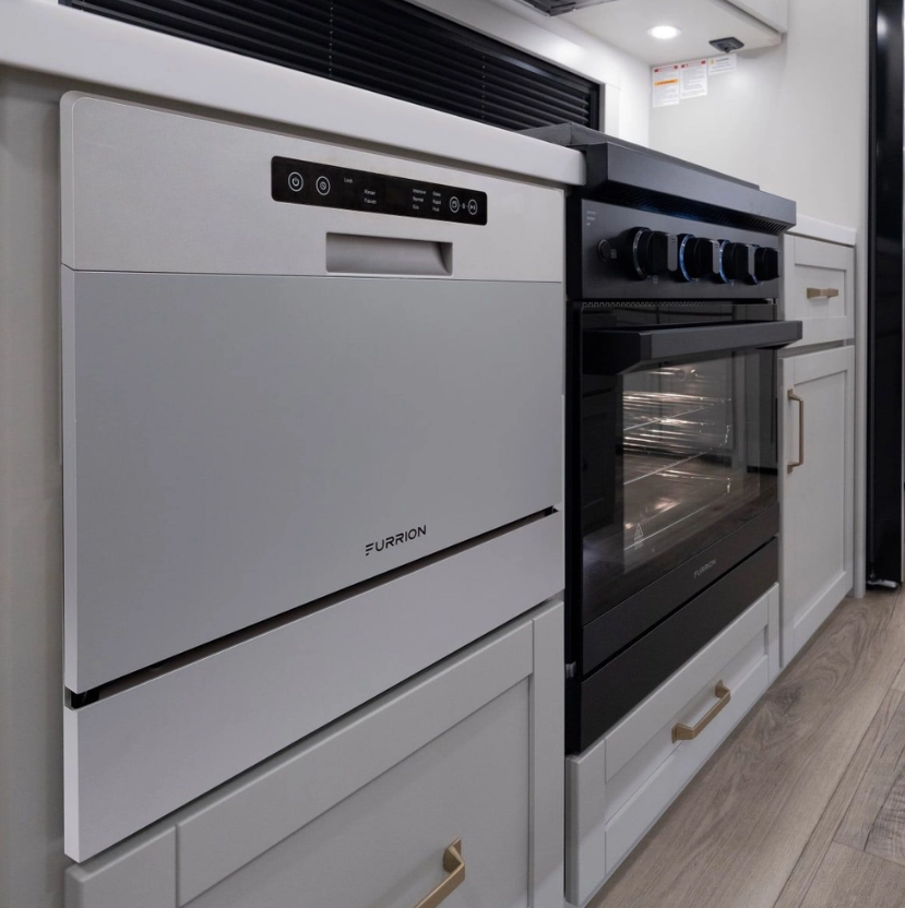 Furrion LLC 2024038280 RV Chef Collection Silver Countertop Dishwasher