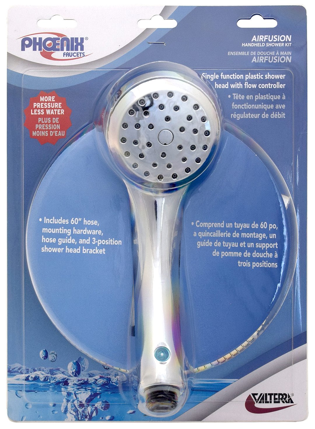 Phoenix Products Handheld Shower Head - Chrome Plated – PF276048