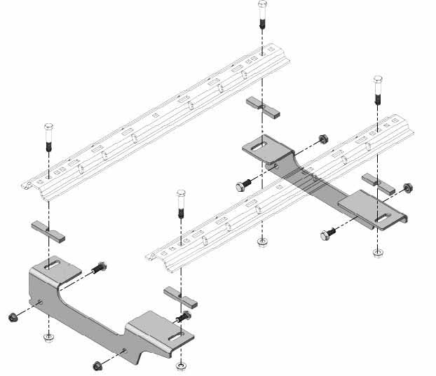 Demco Rv 8552038 Fifth Wheel Trailer Hitch Mount Kit