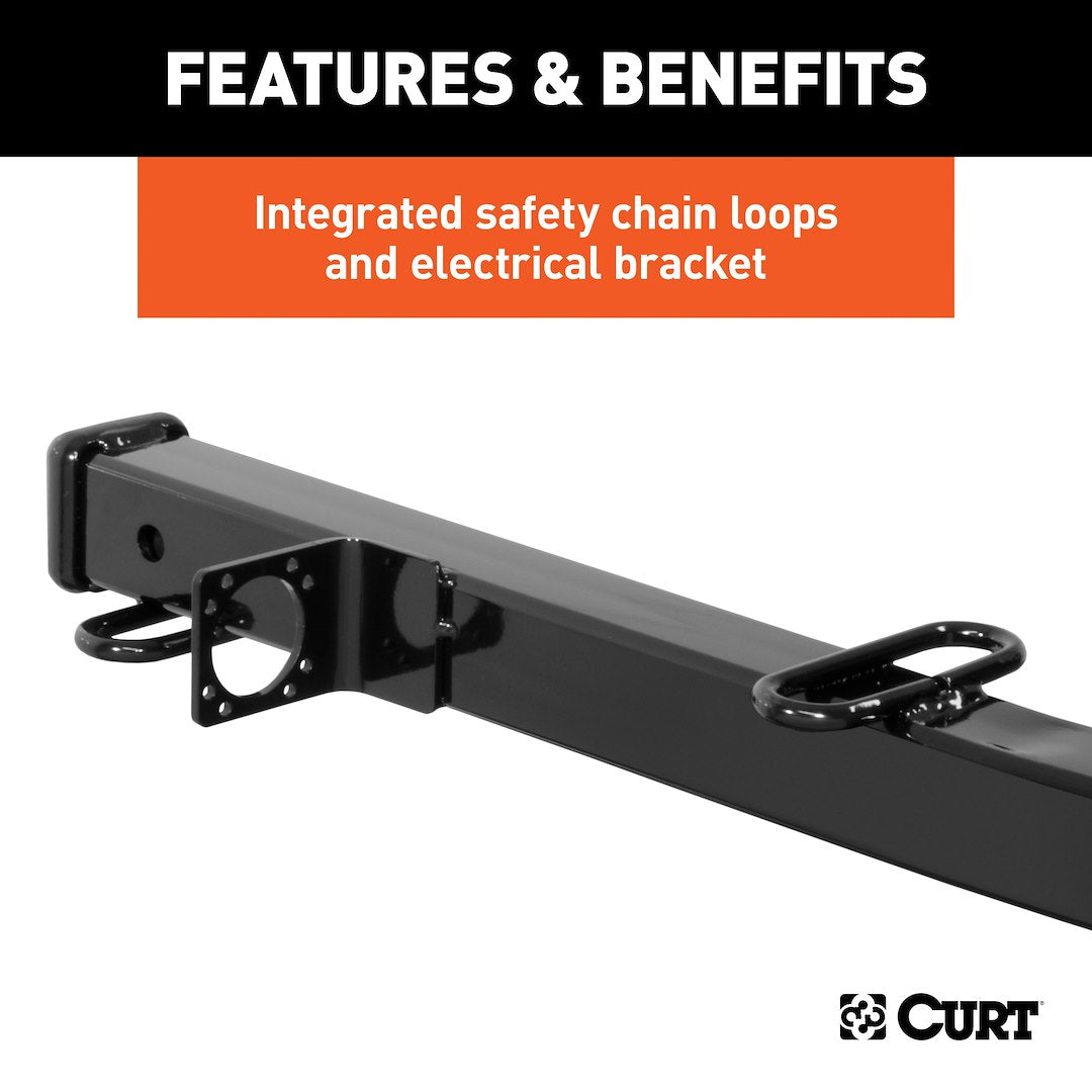 Curt 45048 Trailer Hitch Receiver Tube Adapter - image 2