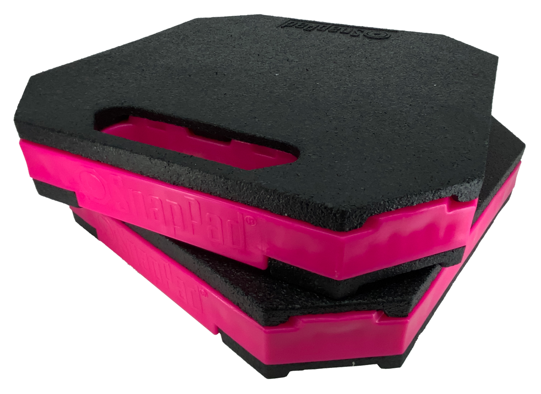 Snappad Stk2-Pink Trailer Stabilizer Jack Stand Pad